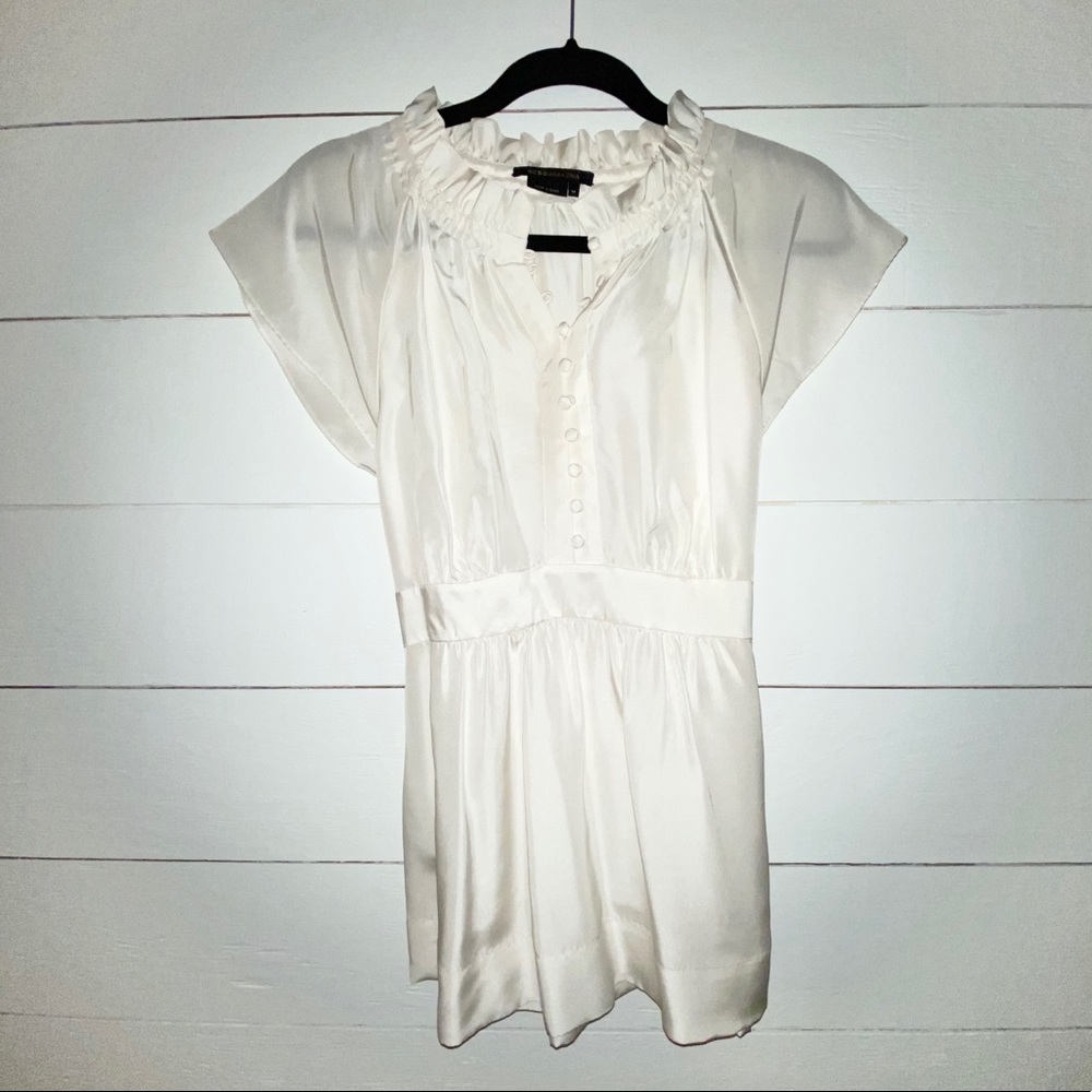 BCBGMaxAzria Silk Blouse